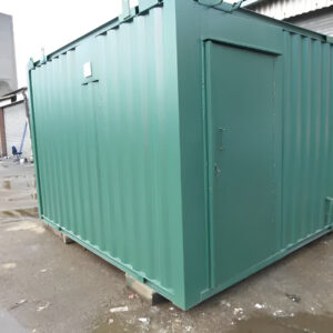 2+1 steel toilet cabin 12ft x 9ft