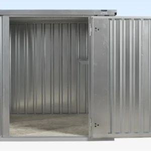 (2m) flat pack metal store